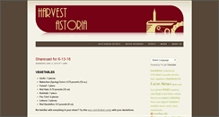 Desktop Screenshot of harvestastoria.com